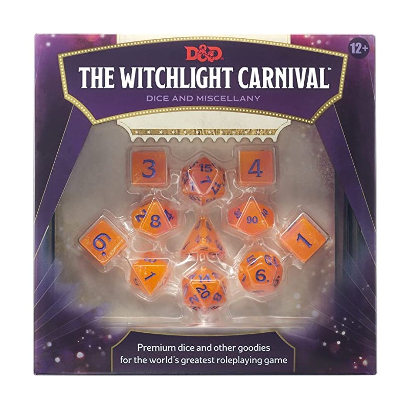 Dungeons & Dragons RPG - Witchlight Carnival Dice Set