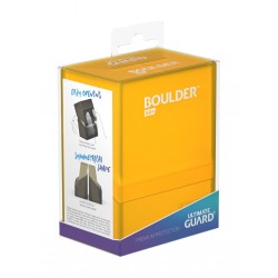 Ultimate Guard Boulder Deck Case 60+ Standard Size Amber
