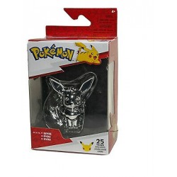 Pokemon Select Battle Mini Figures Silver - Eevee 7cm