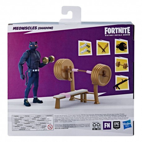 Hasbro Fortnite Victory Royale Series Meowscles (Shadow) Deluxe Pack