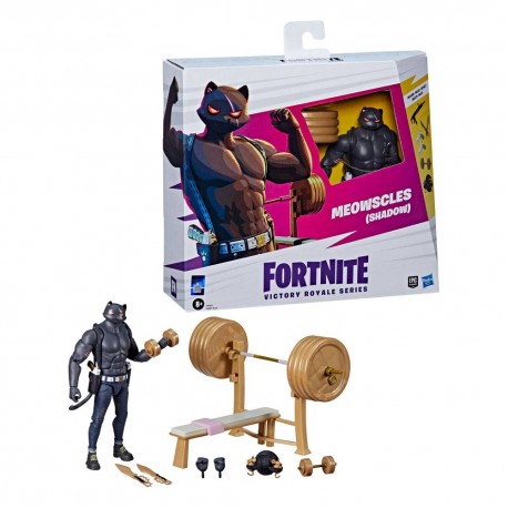 Hasbro Fortnite Victory Royale Series Meowscles (Shadow) Deluxe Pack