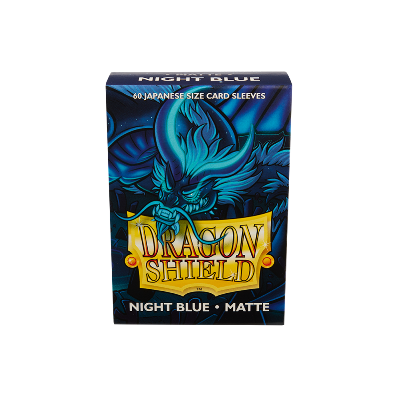 Dragon Shield - Japanese Art Sleeves - Night Blue Delphion (60 Sleeves)