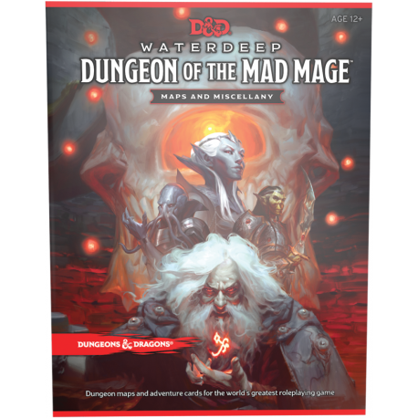 Dungeons & Dragons RPG - Dungeon of the Mad Mage Maps and Miscellany