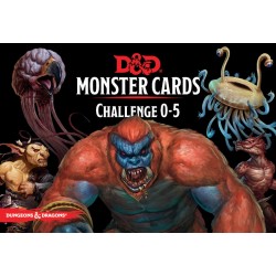 Dungeons & Dragons - Monster Card Deck Levels 0-5 (195)