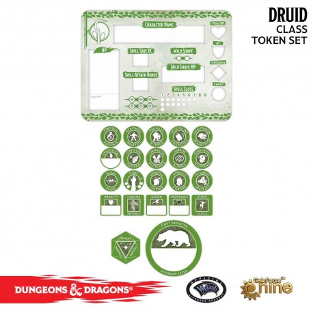 Dungeons & Dragons - Druid Token Set