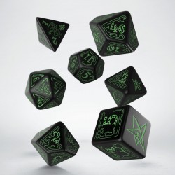 Kości RPG - Zew Cthulhu: Czarno-zielone
