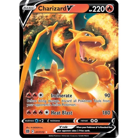 Charizard V (BRS017/172) [NM]