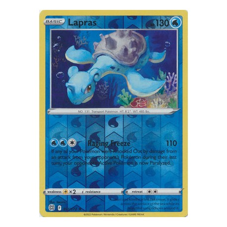 Lapras (BRS031/172) [NM/RH]