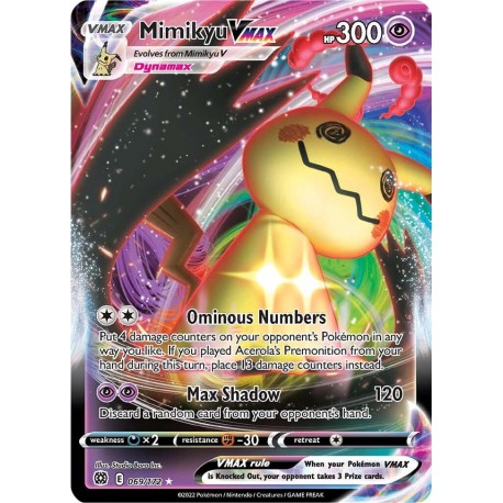 Mimikyu VMAX (BRS069/172) [NM]