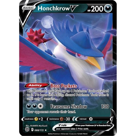 Honchkrow V (BRS088/172) [NM]