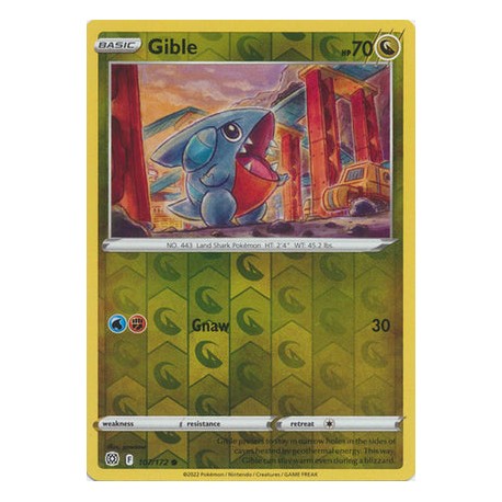 Gible (BRS107/172) [NM/RH]