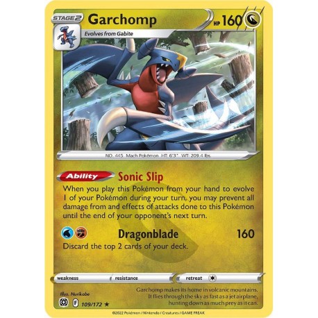 Garchomp (BRS109/172) [NM/H]