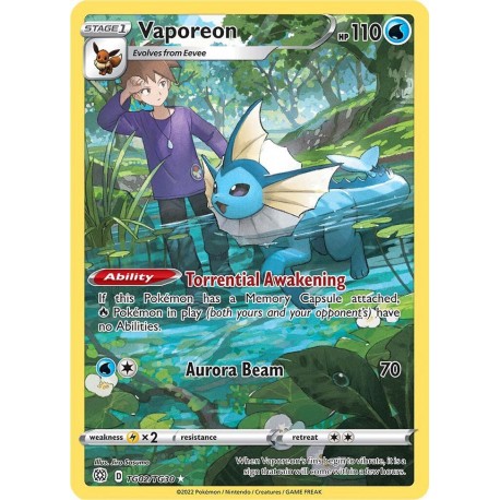 Vaporeon (TG2/TG30) [NM]