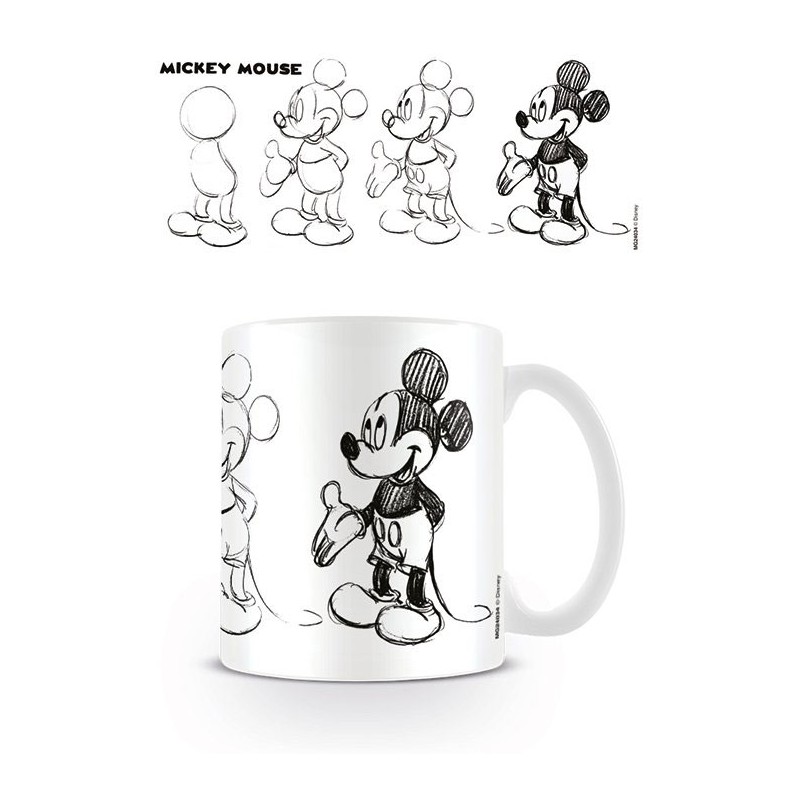 Kubek - Mickey Mouse (Sketch Process)