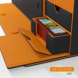 Gamegenic: Cards' Lair 400+ Czarno Pomarańczowy