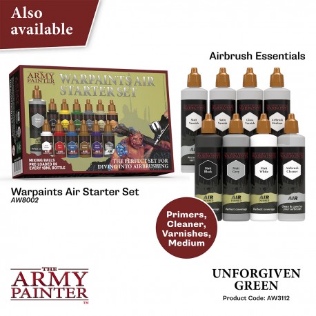 Army Painter Air - Unforgiven Green