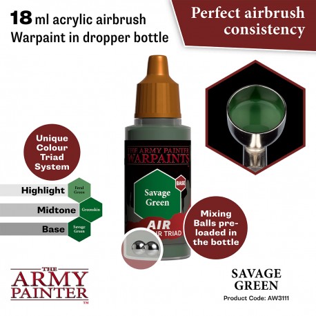 Army Painter Air - Savage Green