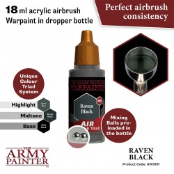 Army Painter Air - Raven Black