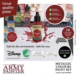 Army Painter Set - Metallic Colours Paint Set