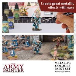 Army Painter Set - Metallic Colours Paint Set