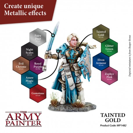 Army Painter Metallics - Tainted Gold