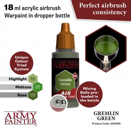 Army Painter Air - Gremlin Green