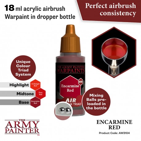 Army Painter Air - Encarmine Red