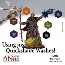 Army Painter Washes - Mid Brown