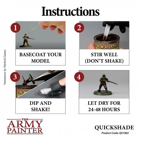 Army Painter Quick Shade - Strong Tone