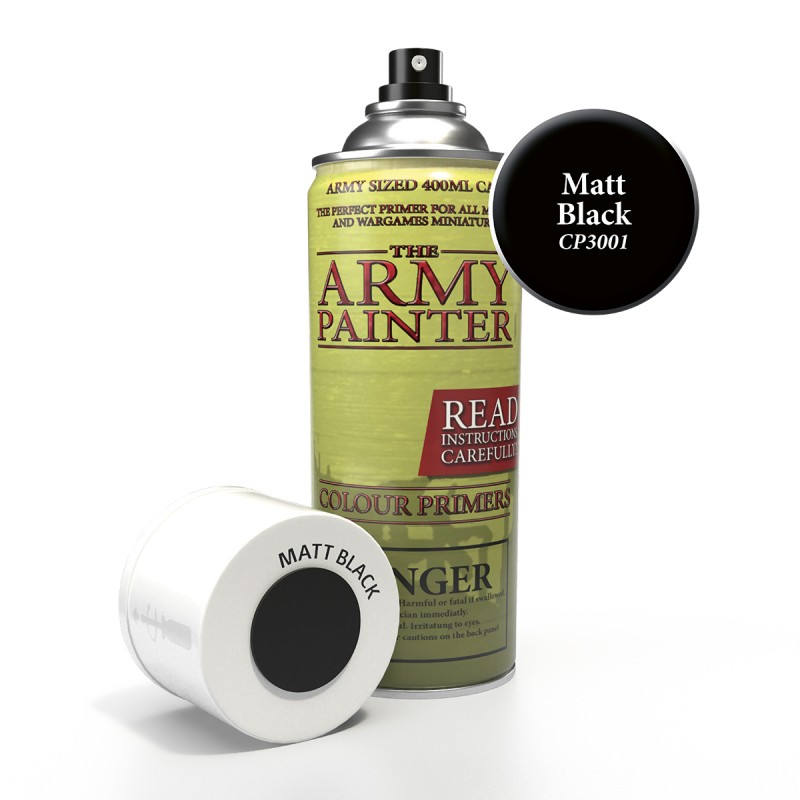 Army Painter Spray - Base Matt Black