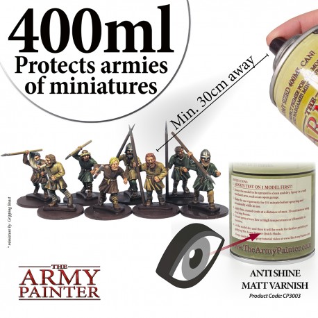 Army Painter Spray - Anti-Shine Matt Varnish