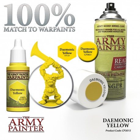 Army Painter Spray - Daemonic Yellow