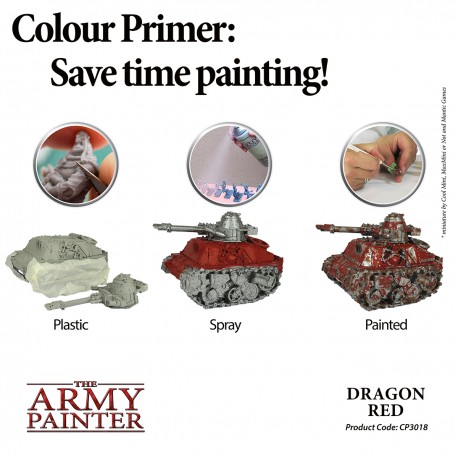 Army Painter Spray - Dragon Red