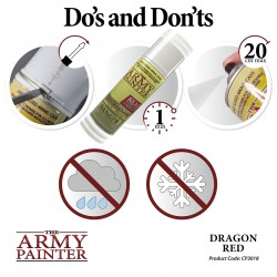 Army Painter Spray - Dragon Red