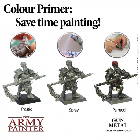 Army Painter Spray - Gun Metal