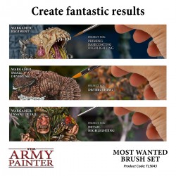 Army Painter Tools - Most Wanted Brush Set