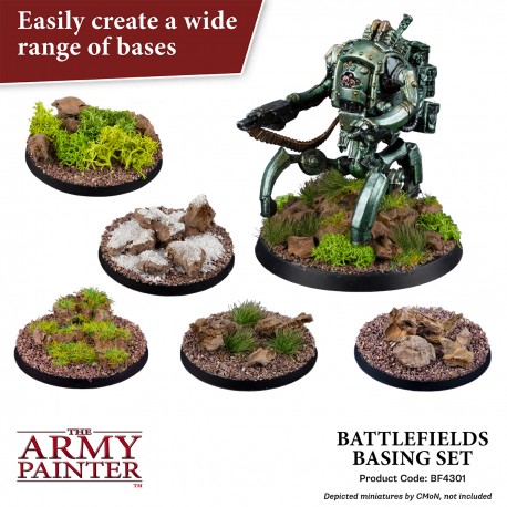 Army Painter Sets - Battlefields Basing Set