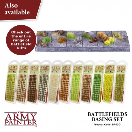 Army Painter Sets - Battlefields Basing Set