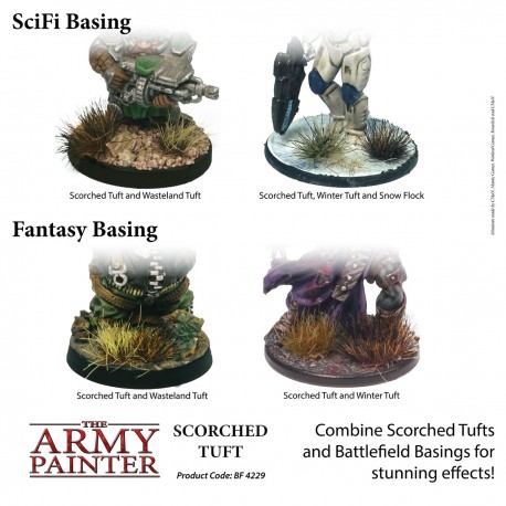 Army Painter Tufts - Scorched Tuft