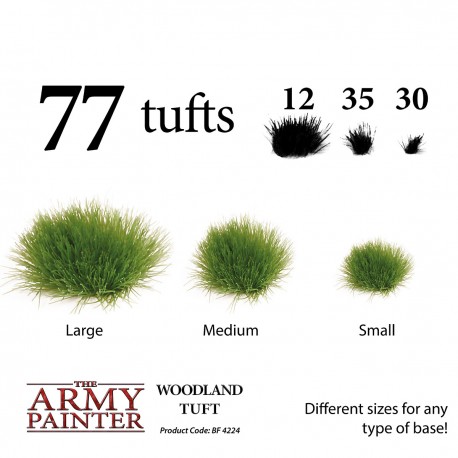 Army Painter Tufts - Woodland Tuft