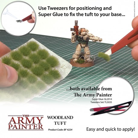 Army Painter Tufts - Woodland Tuft