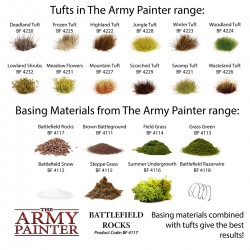 Army Painter Basings - Battlefield Rocks