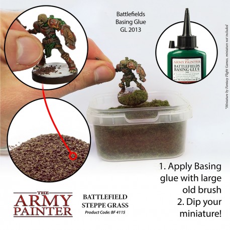 Army Painter Basings - Battlefield Steppe Grass