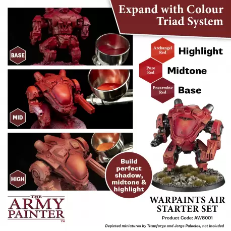 Army Painter Set - Warpaints Air Starter Set