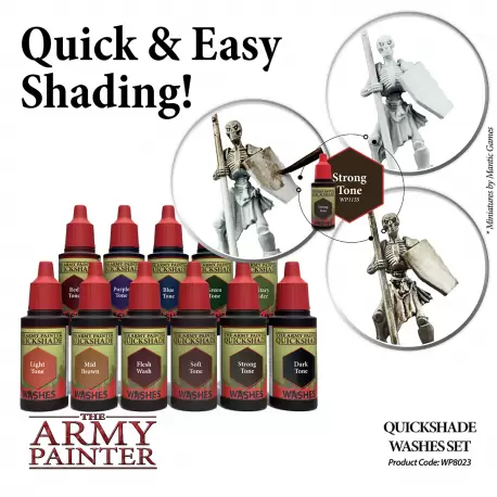 Army Painter Set - Quickshade Washes Set