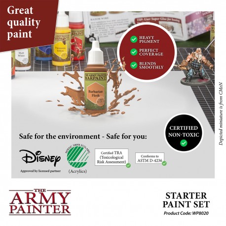 Army Painter Set - Warpaints Starter Paint Set