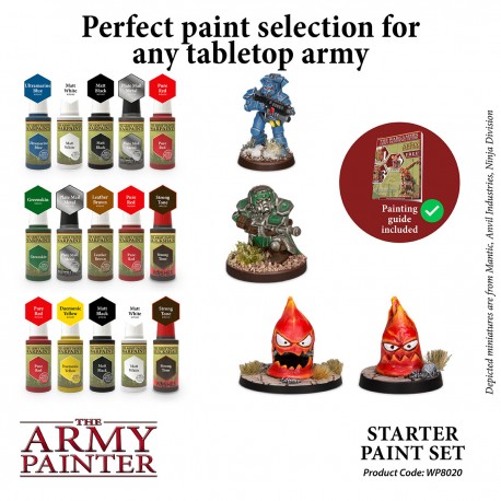 Army Painter Set - Warpaints Starter Paint Set