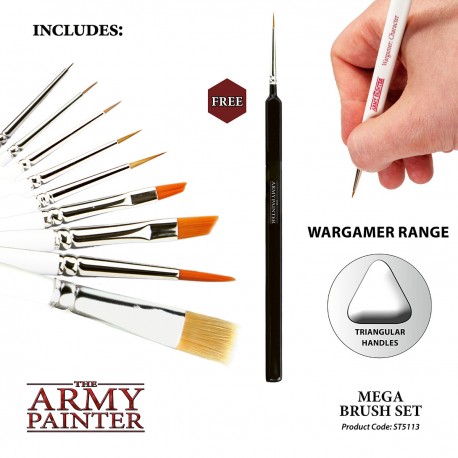 Army Painter Set - Mega Brush Set