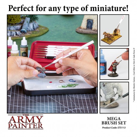 Army Painter Set - Mega Brush Set