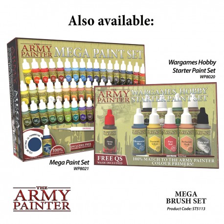 Army Painter Set - Mega Brush Set